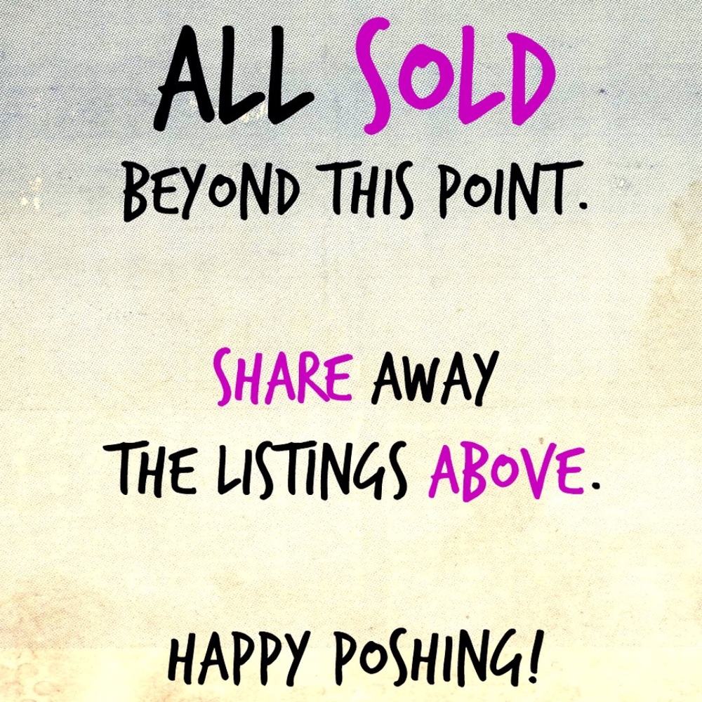 All Sold Beyond this Point